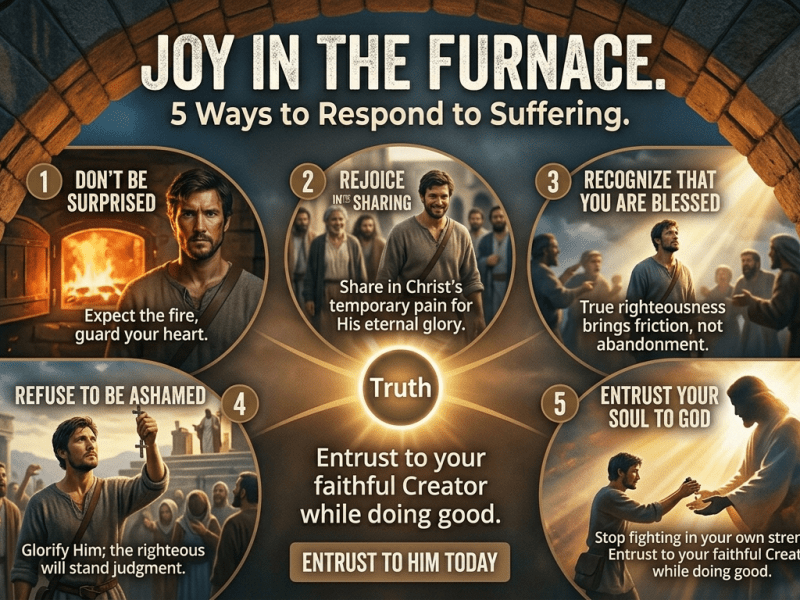 Joy in the Furnace: 5 Ways to Respond to&nbsp;Suffering