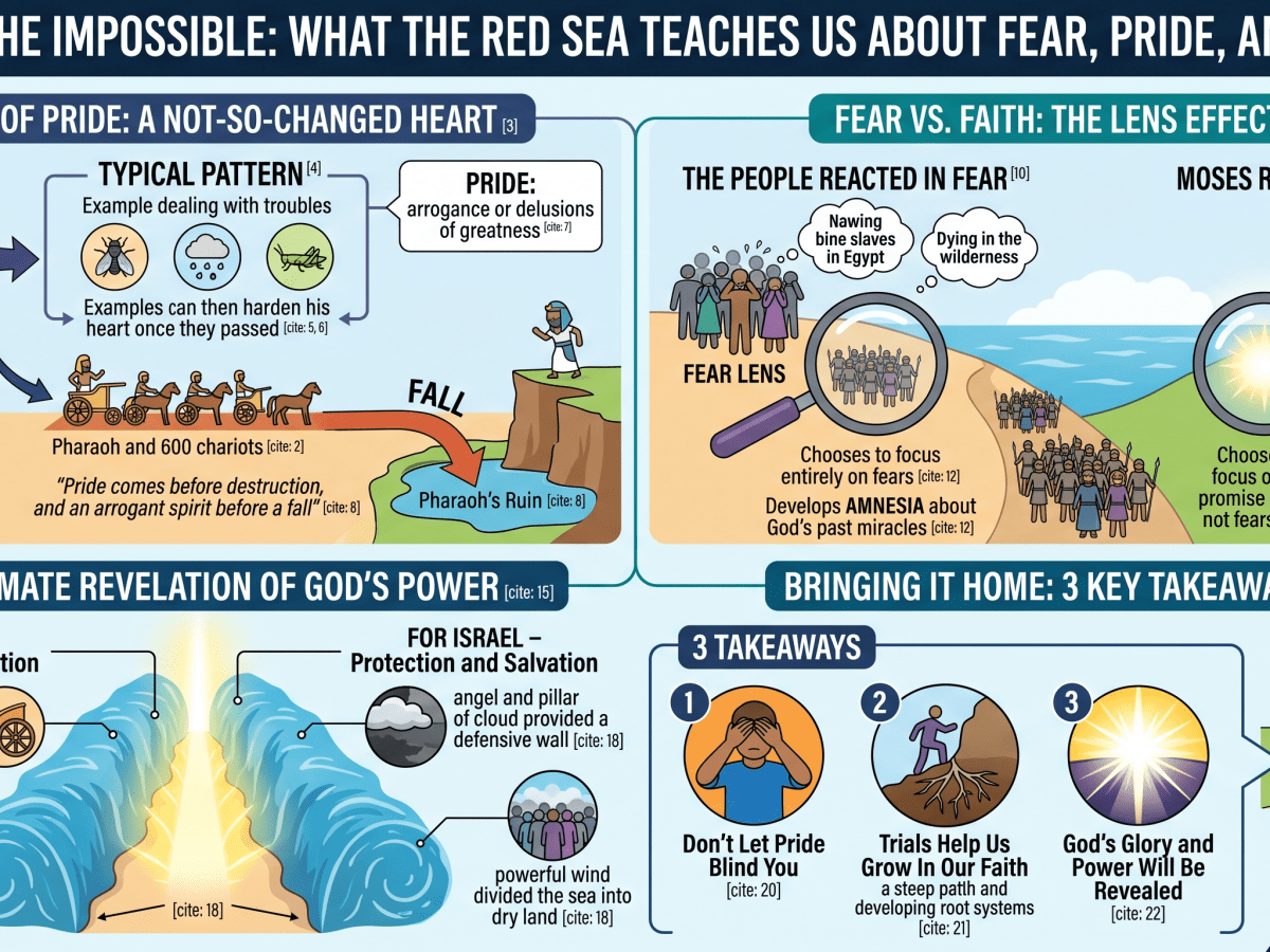 Facing the Impossible: What the Red Sea Teaches Us About Fear, Pride, and&nbsp;Faith