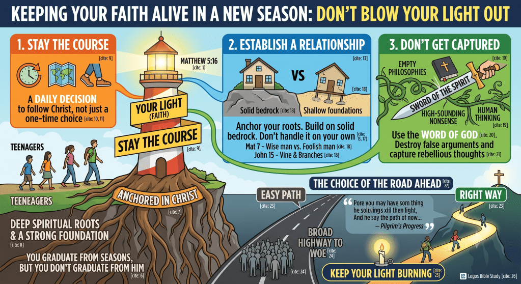 Don’t Blow Your Light Out: Keeping Your Faith Alive in a New&nbsp;Season